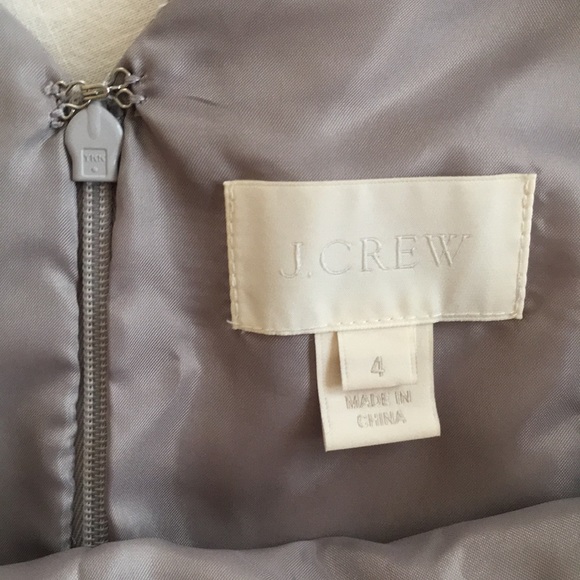 J.Crew Wedding Collection - Silver Dress - Picture 5 of 6